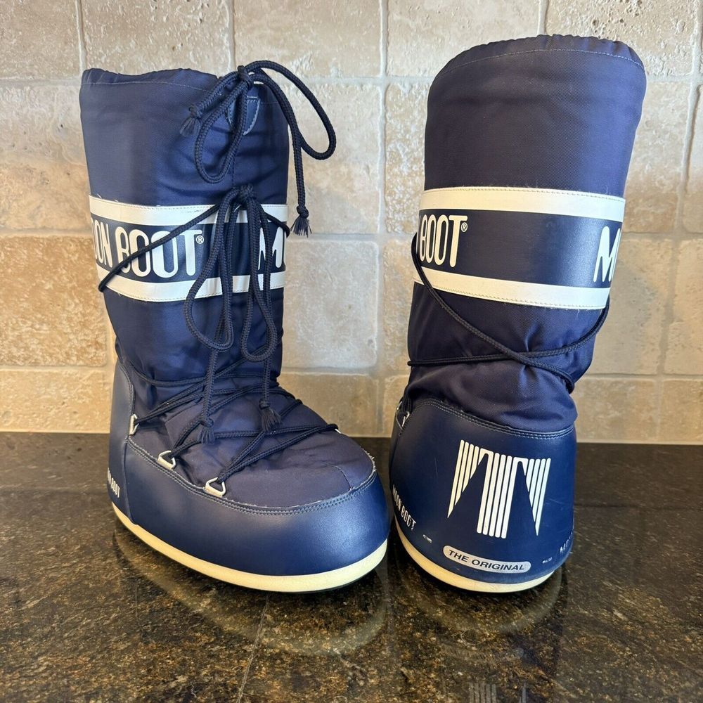 Moon Boot Navy Winter & Rain Boots